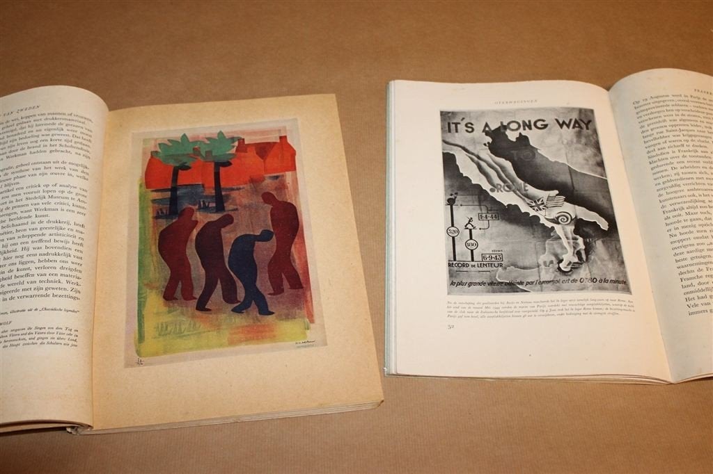 Apollo 1945-1946 — Werkman en Picasso — Nrs 1/2 en 3, Ophalen of Verzenden, Gelezen