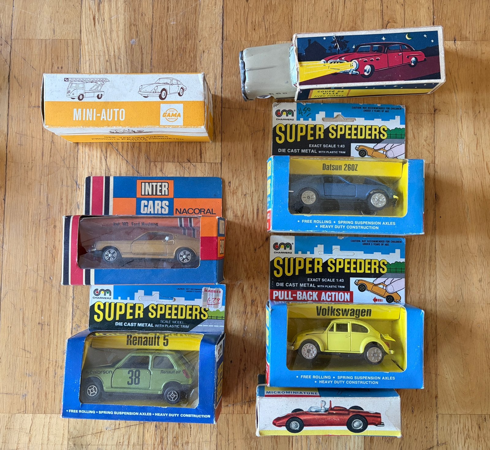 Varia lot speelgoed aoto’s 1970, Verzenden, Nieuw, Auto, Overige merken