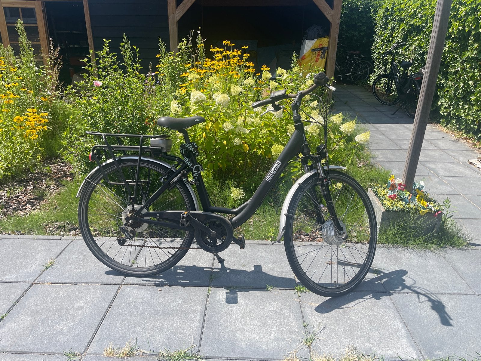Maxwheel elektrische fiets zonder accu!, Fietsen en Brommers, Elektrische fietsen, Gebruikt, 51 tot 55 cm, 30 tot 50 km per accu