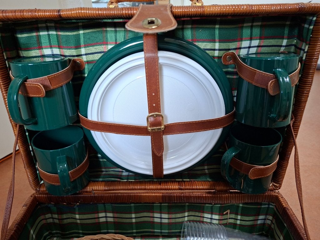Picnicmand, Ophalen, Zo goed als nieuw