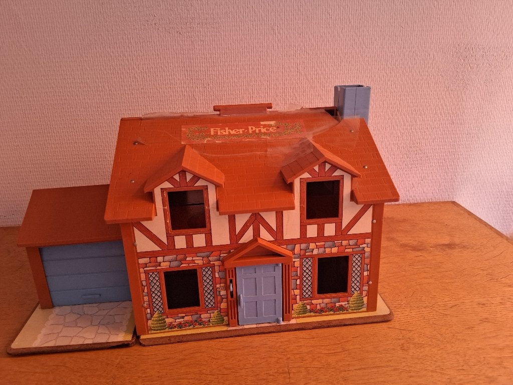 Fisher price huis, Ophalen of Verzenden, Gebruikt, Speelset