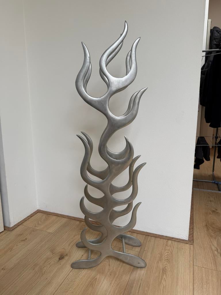 MOET WEG NU: INFERNO wijnrack, wine rack, Ophalen, Zo goed als nieuw, Metaal, 5 tot 15 flessen
