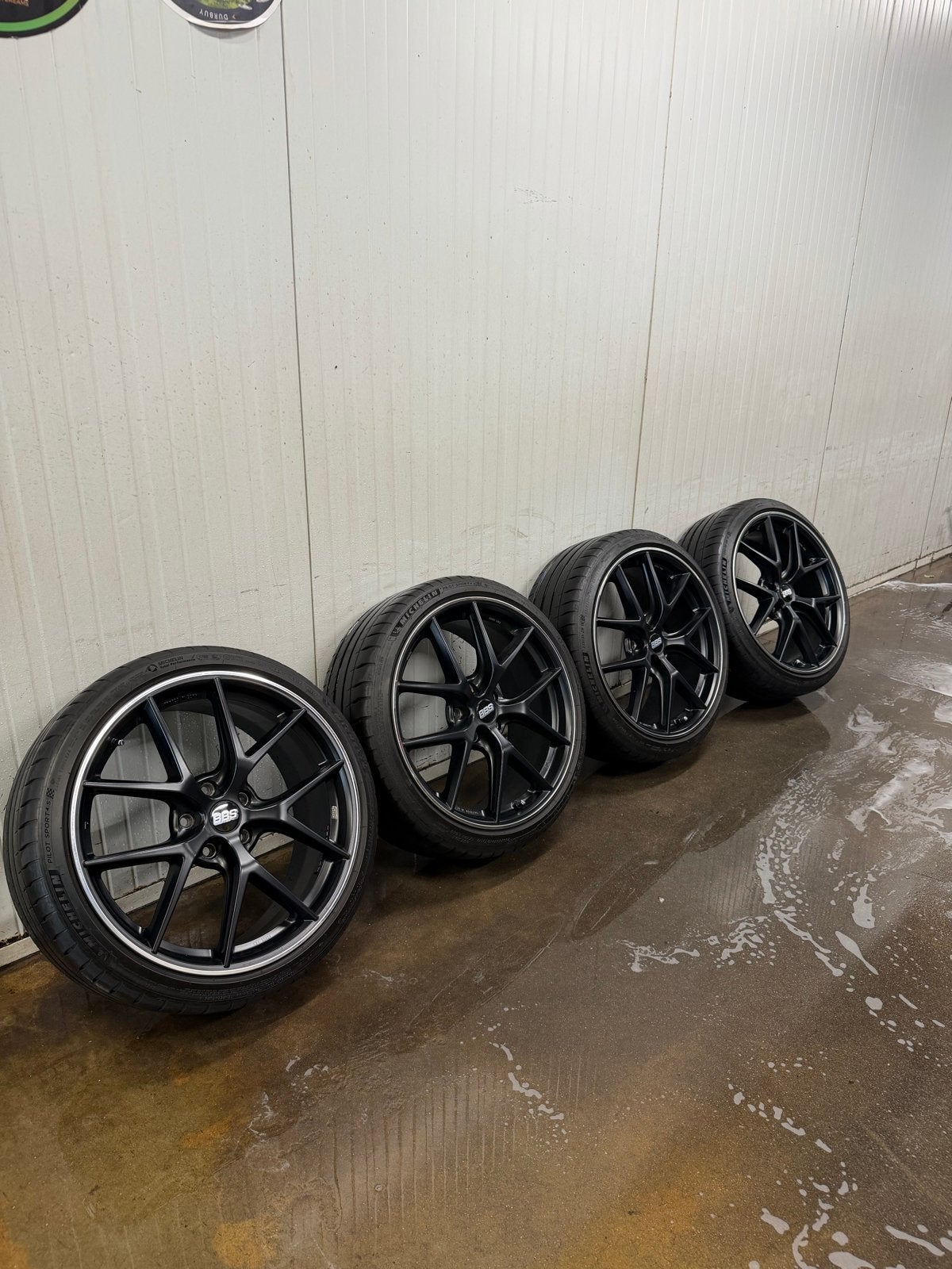 BBS CI-R Velgen met Michelin Pilot Sport 4S banden - 19 inch, Gebruikt, Banden en Velgen, 235 mm, Personenwagen