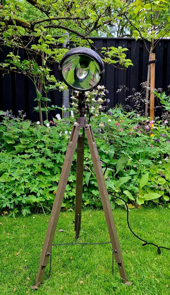 Hele gave industriële staande lamp., Ophalen, Gebruikt, Industriële, 150 tot 200 cm