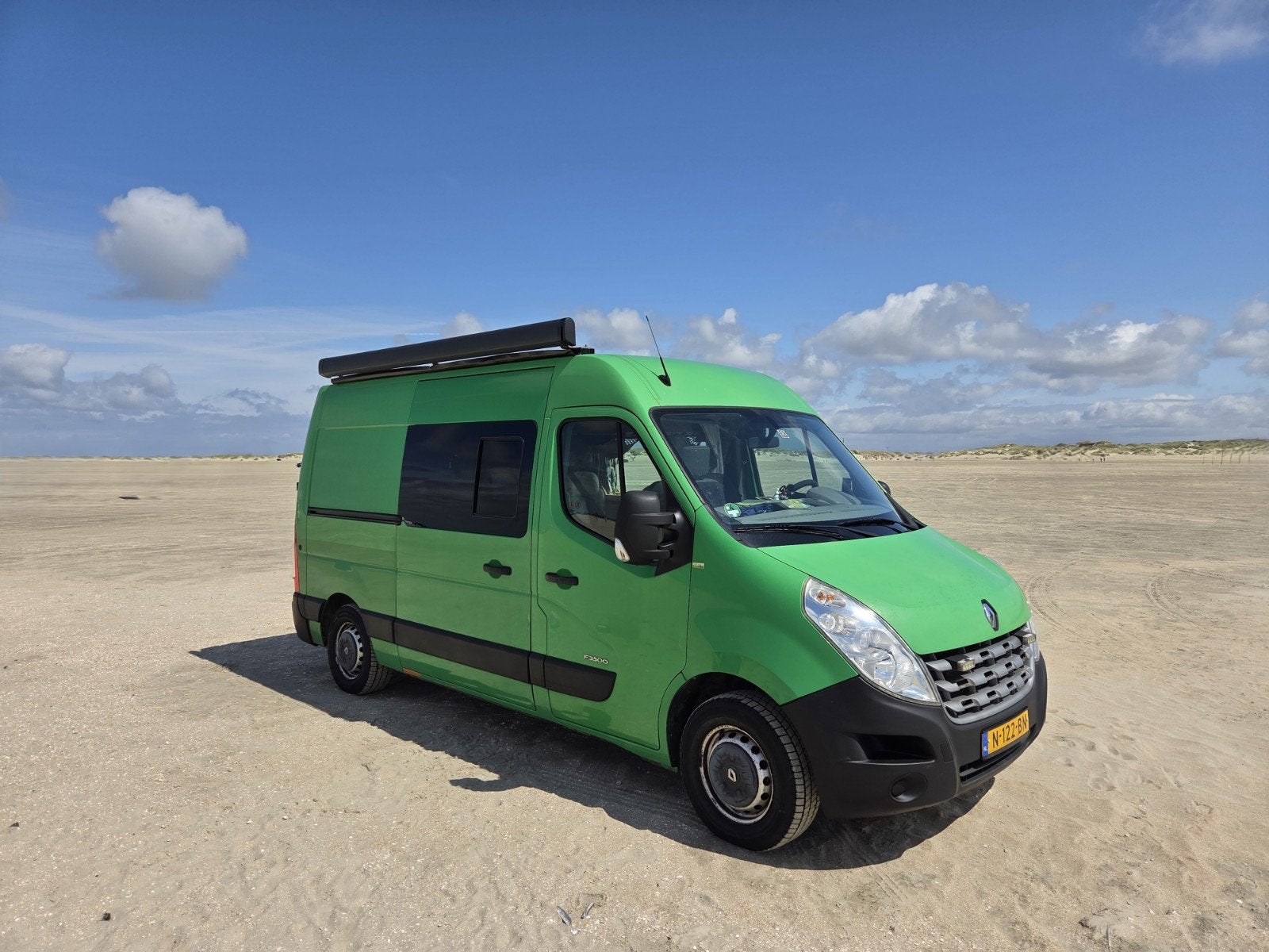 Camperbus Renault Master 4p (L2H2), Caravans en Kamperen, Buscamper of Camperbus, Koelkast, Gaslek-detector, Diesel
