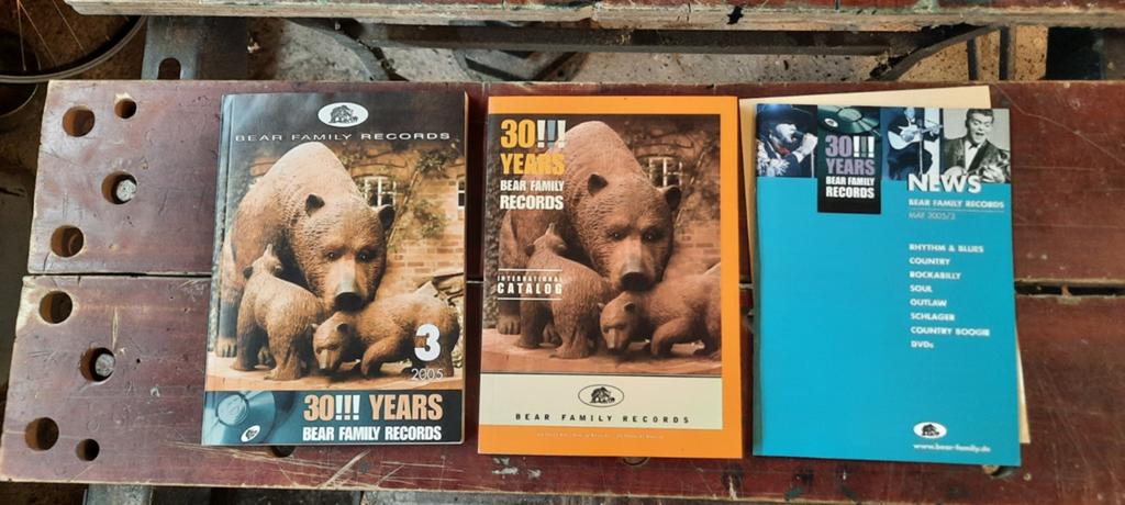 Bear Family records - 2 stuks, Ophalen of Verzenden, Gelezen