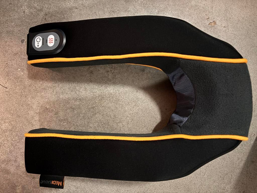 Medisana Nek Massagekussen met Warmtefunctie, Sport en Fitness, Massageproducten, Ophalen of Verzenden, Zo goed als nieuw, Massagestoel of Kussen