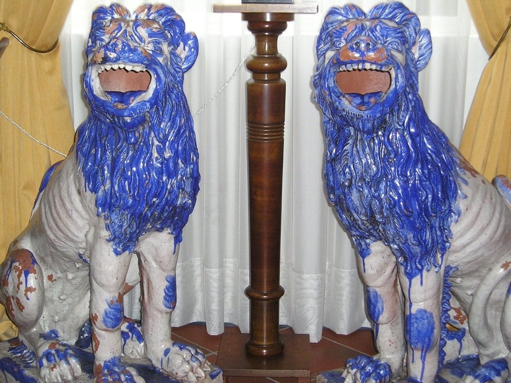 stel Foo Dogs, Antiek en Kunst, Ophalen