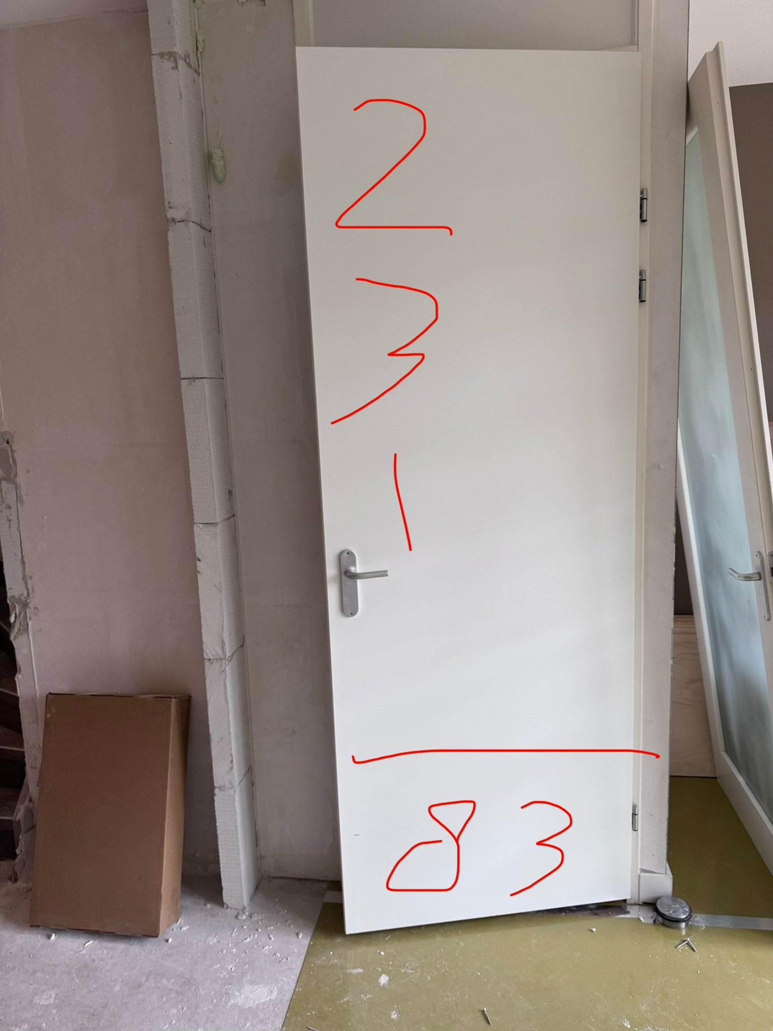Diverse binnendeuren - Zo goed als nieuw, Doe-het-zelf en Verbouw, 80 tot 100 cm, 215 cm of meer, Binnendeur, Ophalen of Verzenden