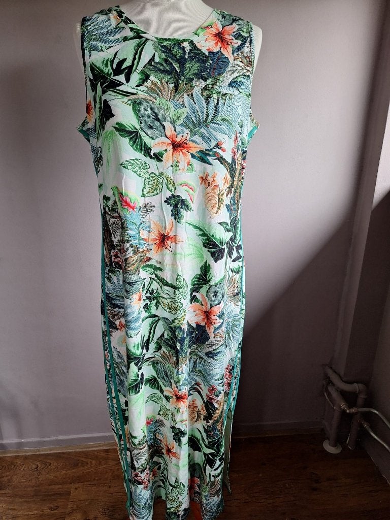 Nieuwe kleurrijke stretch jurk print van Tramontana, maat XL, Kleding | Dames, Jurken, Tramontana, Maat 46/48 (XL) of groter, Nieuw