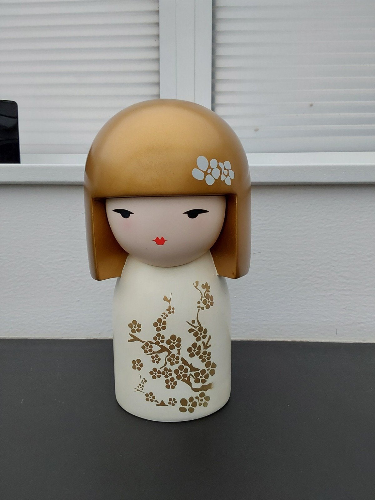 Kimmidoll Mio (Extra Maxi) Kokeshi Pop 20 cm hoog, Ophalen of Verzenden, Zo goed als nieuw