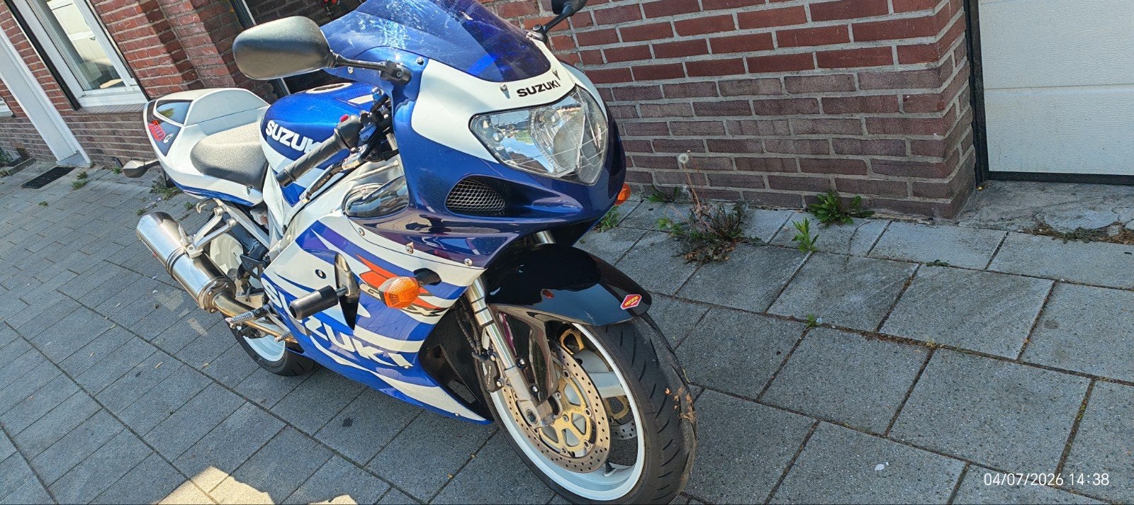 Suzuki GSX-R 750 K2 bj 2002, Motoren, Motoren | Suzuki, Particulier, Sport