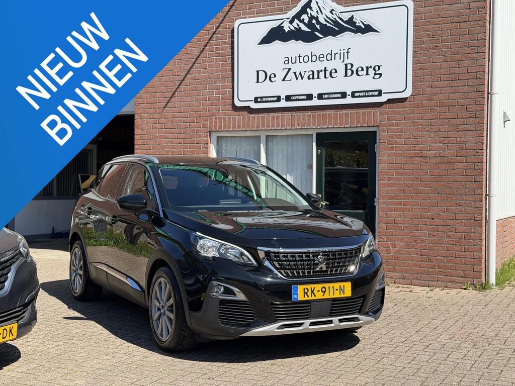 Peugeot 3008 1.6 e-THP Blue Lease Premium, Euro 6, 4 cilinders, Leder en Stof, Zwart