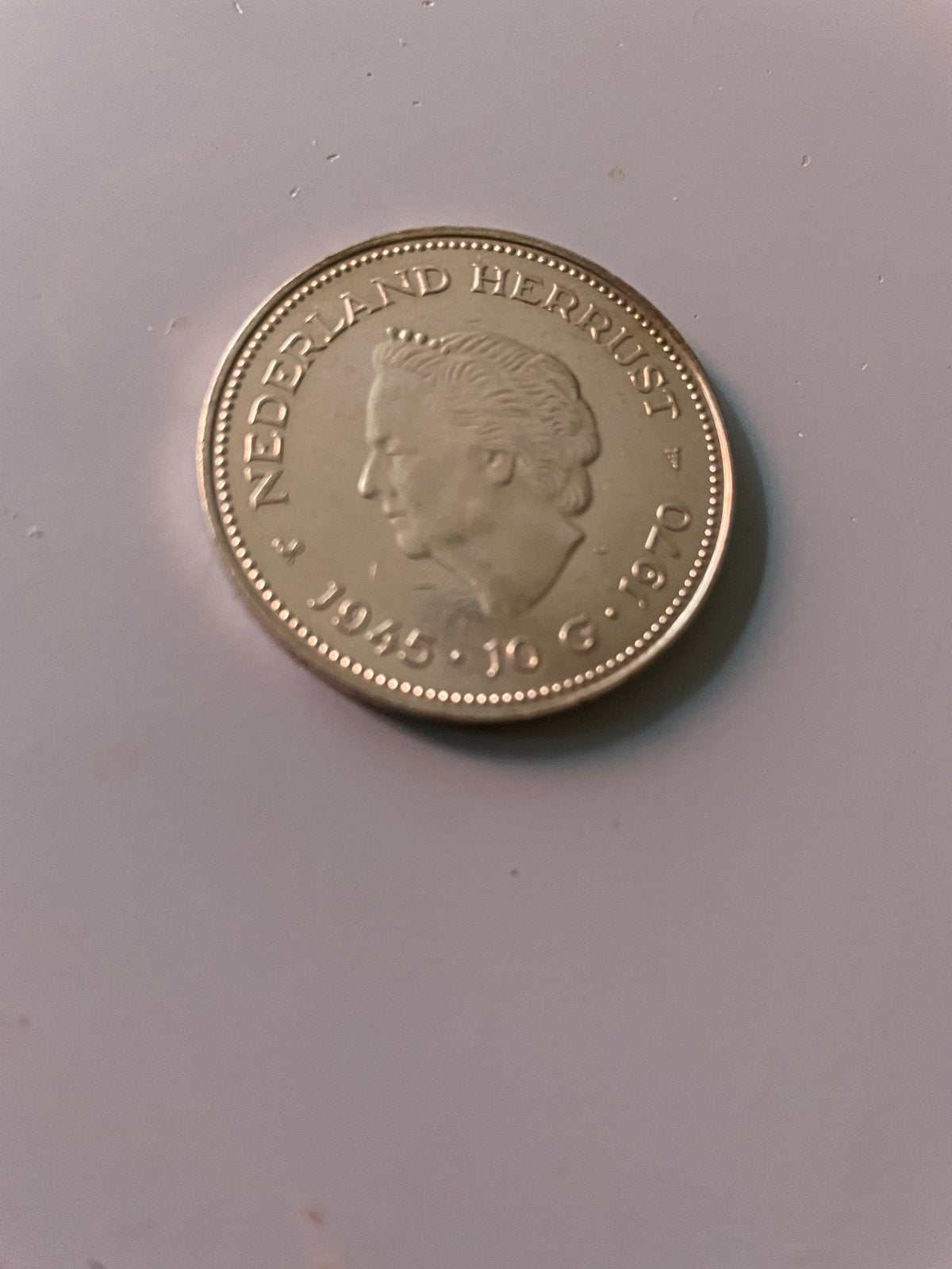 Zilveren Juliana munt 1946-1970, Koningin Juliana, Zilver, Losse munt, Overige waardes