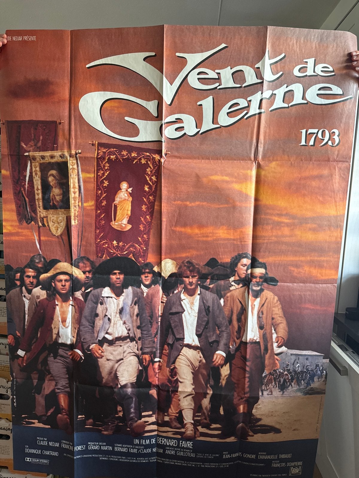 Filmposter Vent de Galerne 1793 - 116x155cm, Deurposter of groter, Ophalen of Verzenden, Film en Tv, Rechthoekig Staand