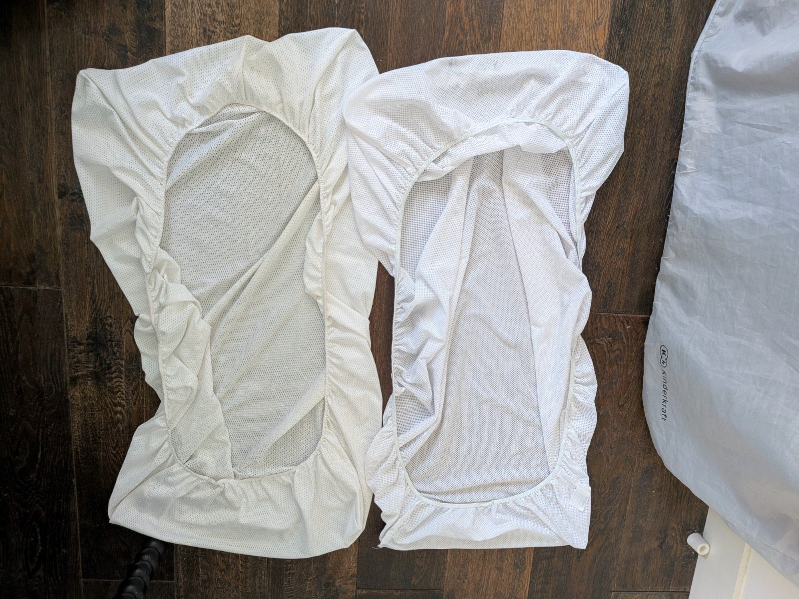 Aerosleep hoeslakens 120x60 cm (2 stuks) - gewassen, Kinderen en Baby's, Kinderkamer | Beddengoed, Ophalen of Verzenden