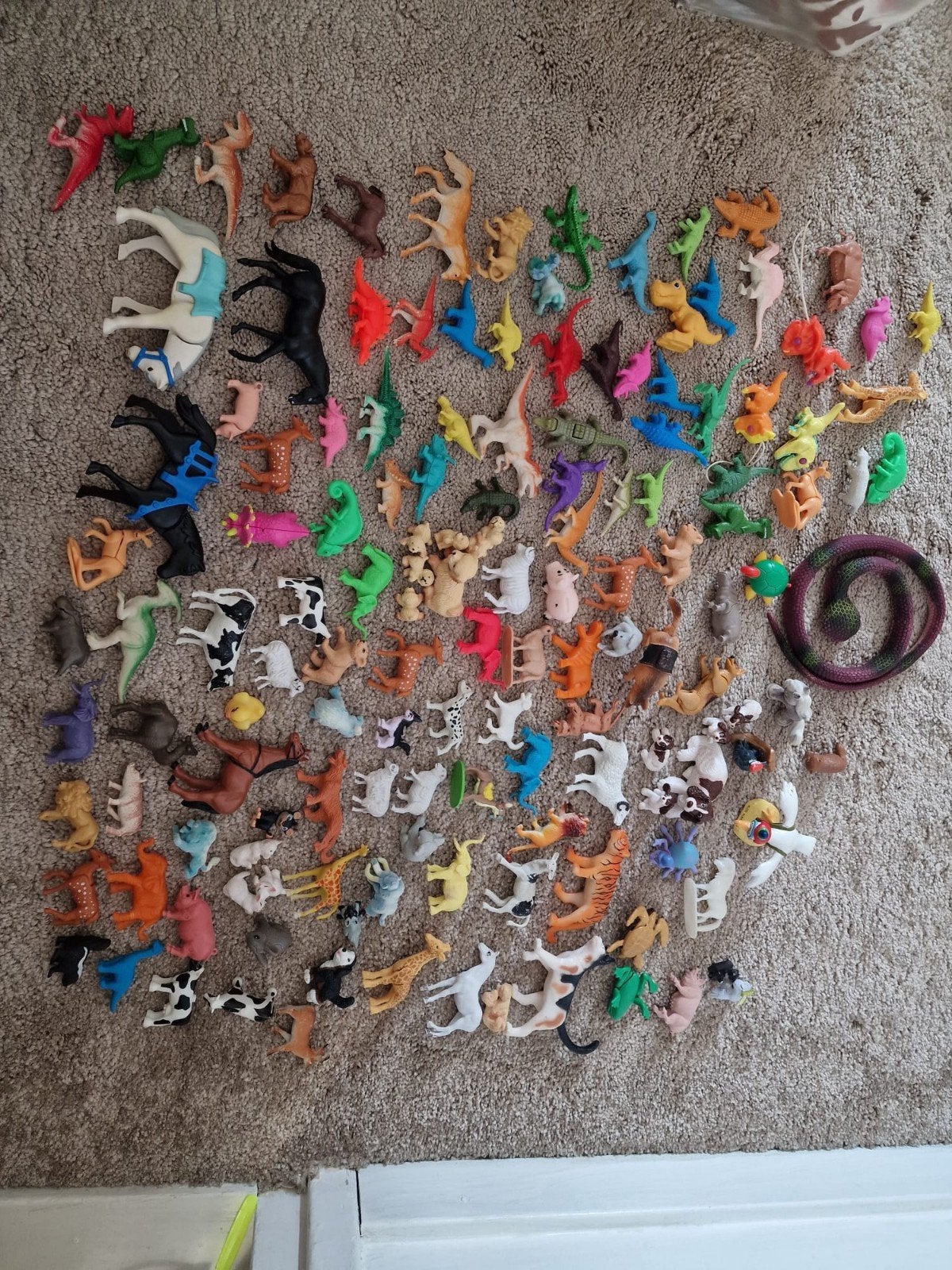 Grote verzameling plastic speelgoeddieren, Kinderen en Baby's, Ophalen