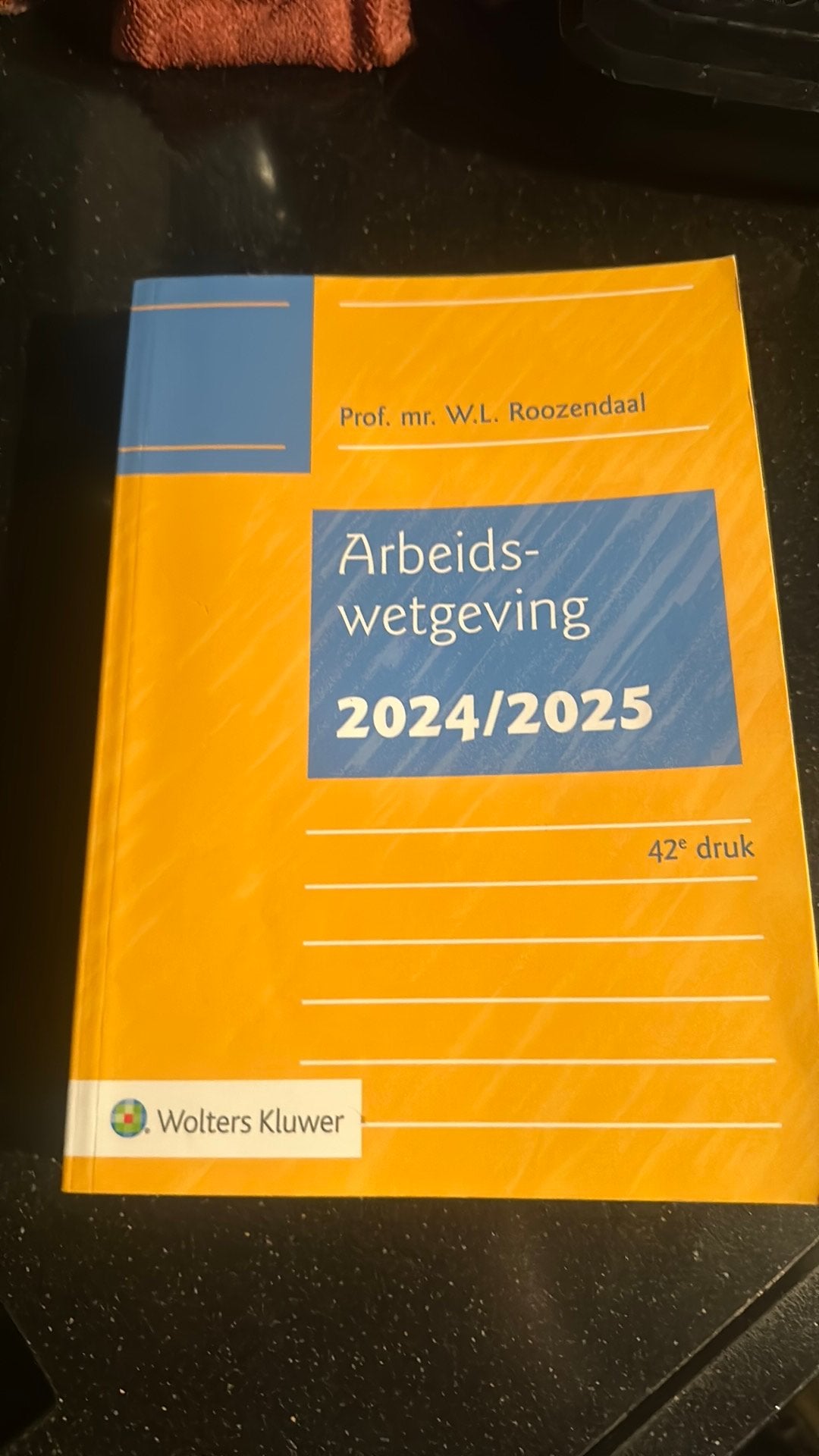 Arbeidswetgeving 2024/2025, Ophalen of Verzenden, Beta, Nieuw
