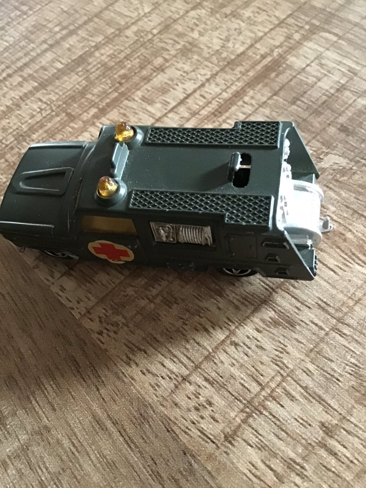 Vintage Majorette militaire ambulance, Ophalen of Verzenden