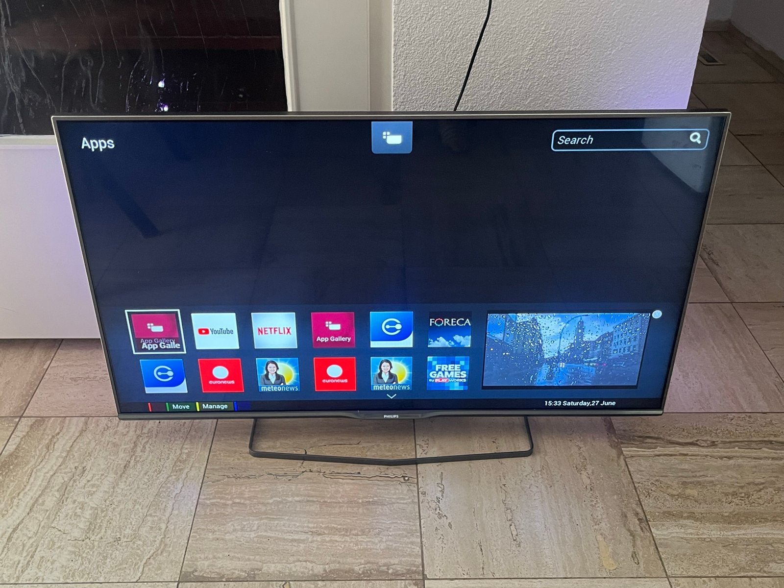 Philips Smart TV 47 inch Full HD LED, Philips, 50 Hz, Ophalen of Verzenden, 100 cm of meer