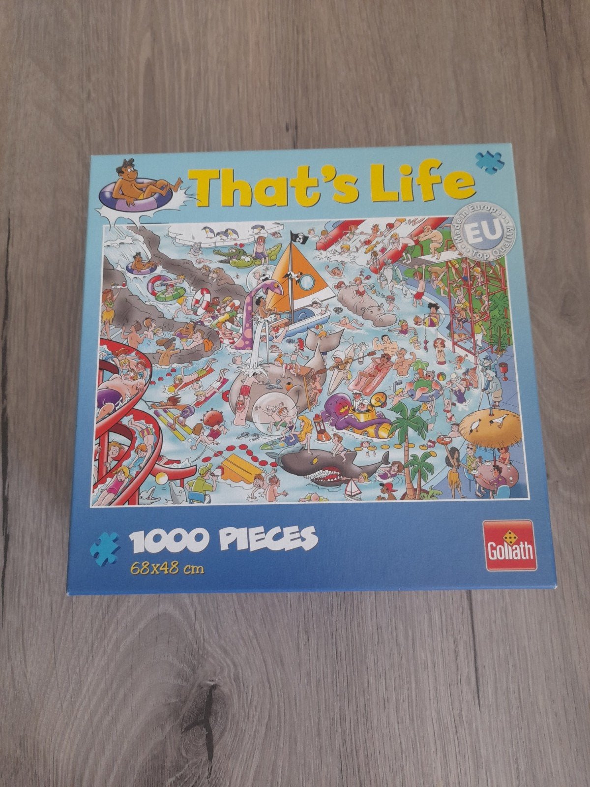 That's life puzzel 1000 puzzel, Ophalen of Verzenden, 500 t/m 1500 stukjes, Zo goed als nieuw, Legpuzzel