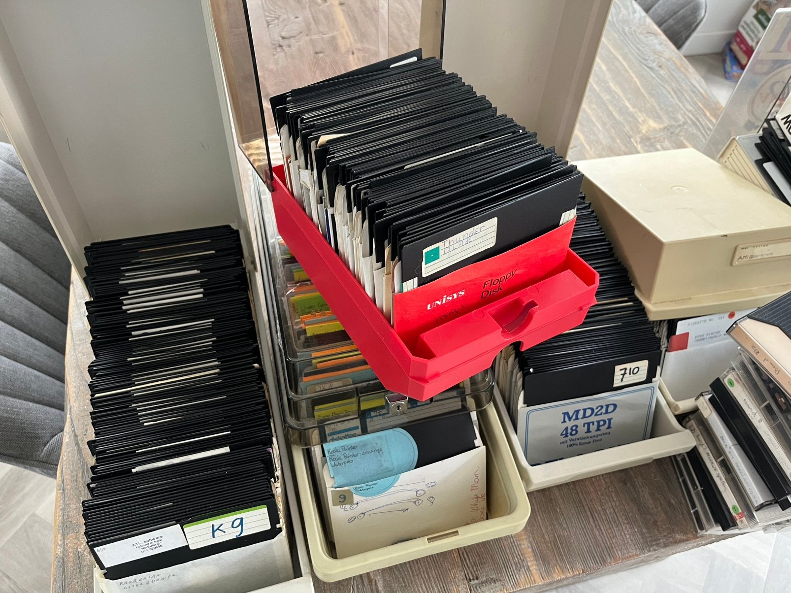 Grote verzameling Commodore 64 software, Verzenden