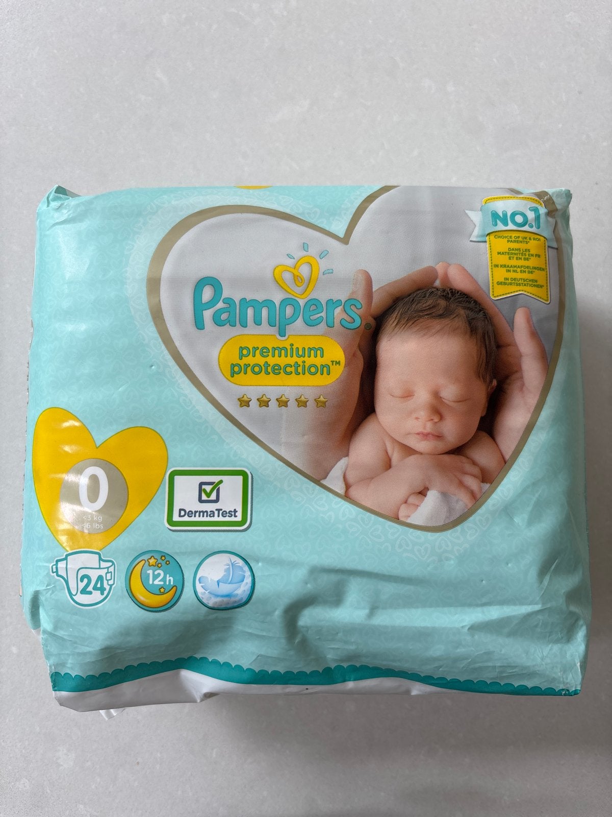 Pampers Premium Protection Maat 0 (24 stuks), Ophalen, Nieuw