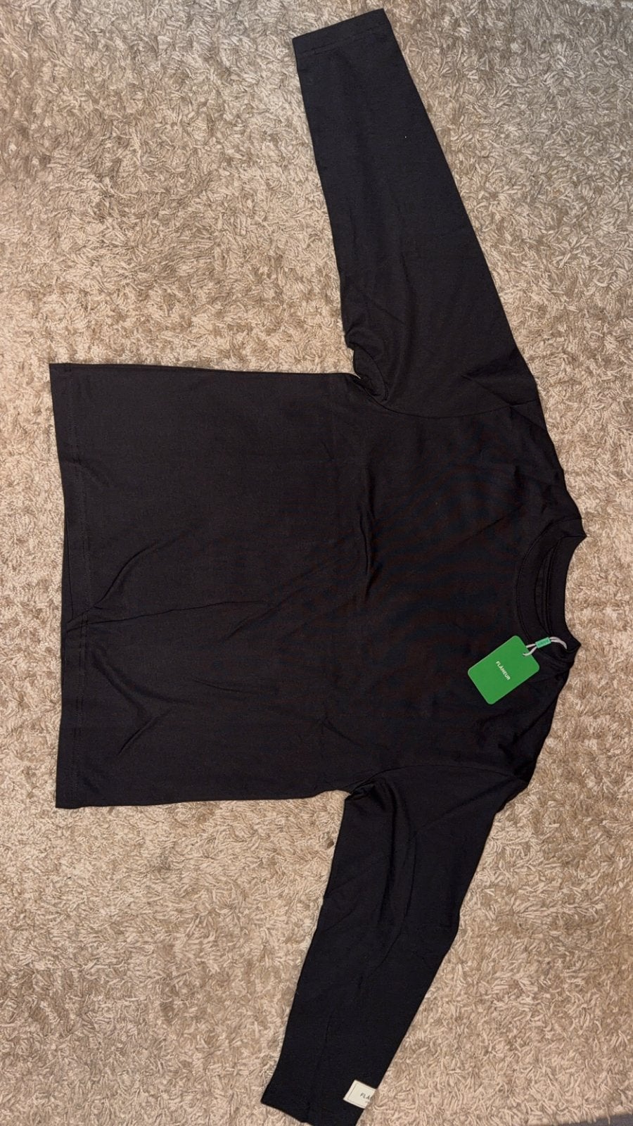 Flaneur Longsleeve Maat S - Origineel, Ophalen of Verzenden, Zo goed als nieuw, Maat 46 (S) of kleiner, Zwart