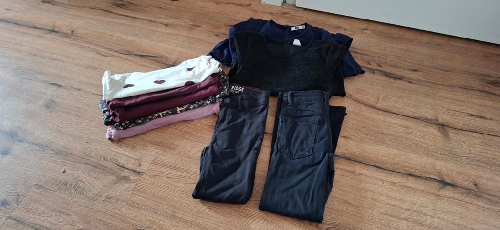 Meisjes 9 delig kledingpakket maat 122/128., Ophalen of Verzenden, Zo goed als nieuw, Maat 128
