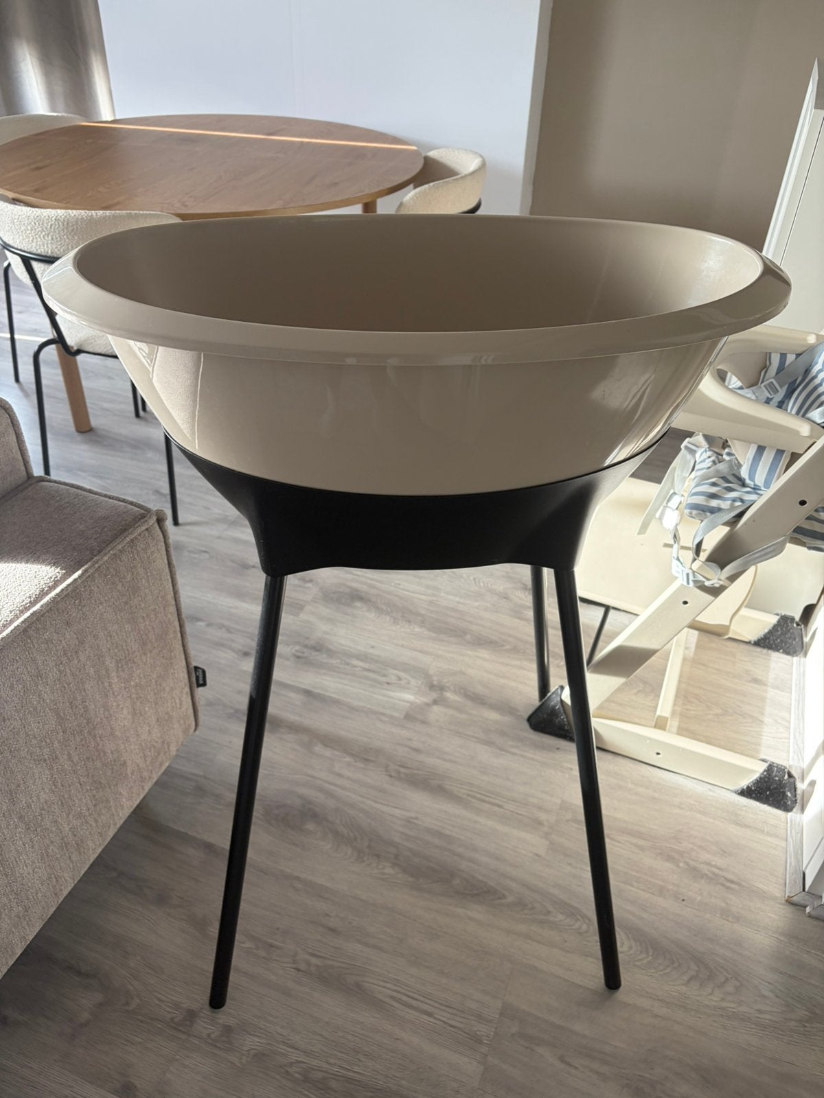 Luma badje beige, Kinderen en Baby's, Ophalen, Zo goed als nieuw, Badje
