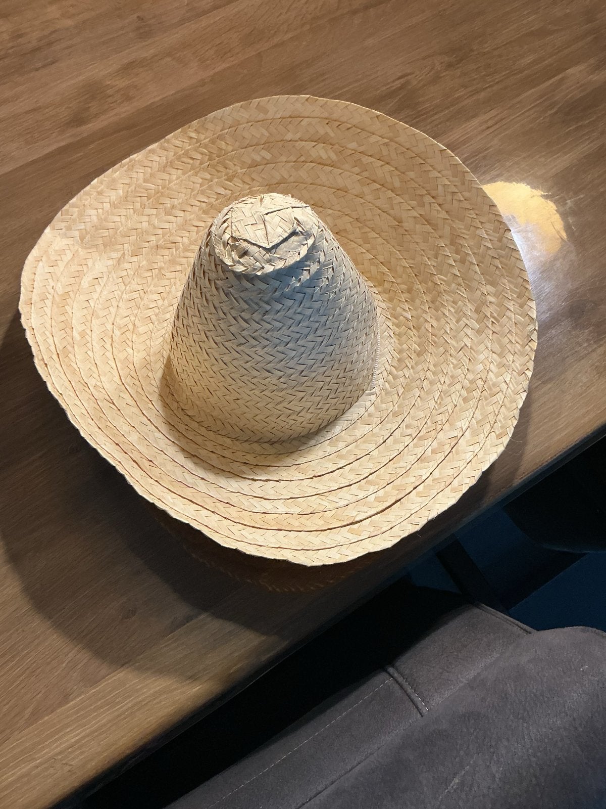 Sombrero Strohoed - Perfect voor Feestjes en Zomer, Ophalen of Verzenden, Zo goed als nieuw, One size fits all, Hoed