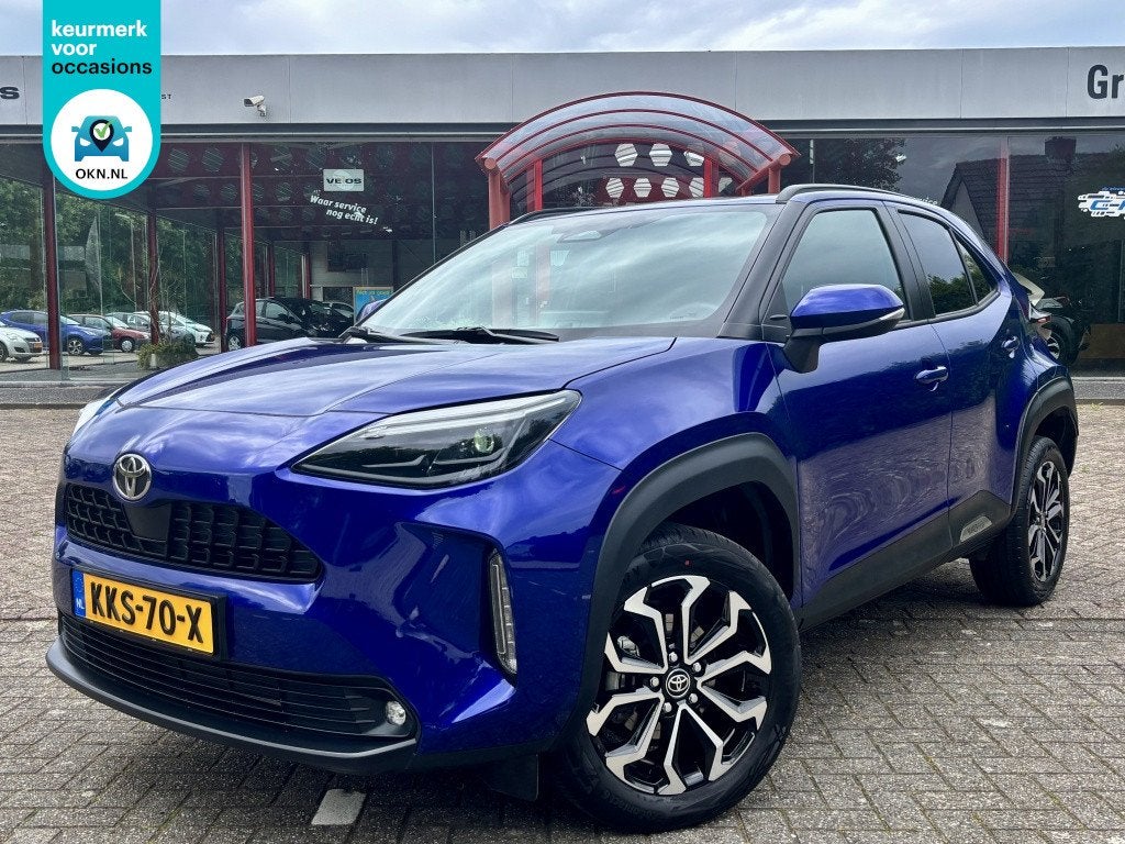 Toyota Yaris Cross 1.5 Hybrid Dynamic | CarPlay | | Stoel- e, Auto's, Dealer onderhouden, Stof, Gebruikt, Blauw