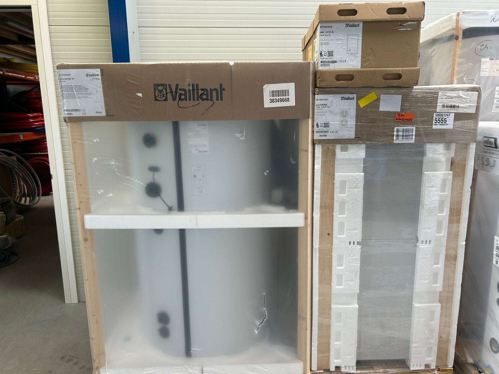 Complete Vaillant Warmtepompinstallatie met 400L Boiler, Ophalen, Nieuw, Overige typen