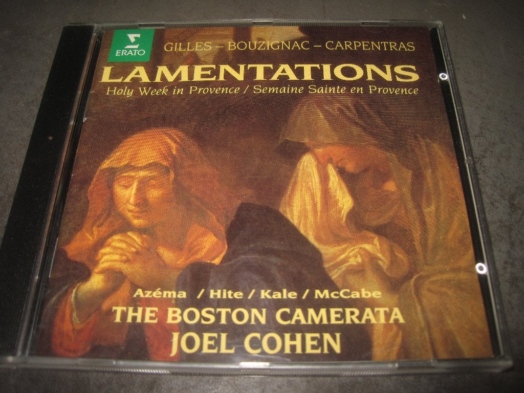 Lamentations Holy Week in Provence op Erato, Ophalen of Verzenden, Classicisme, Zo goed als nieuw, Kamermuziek