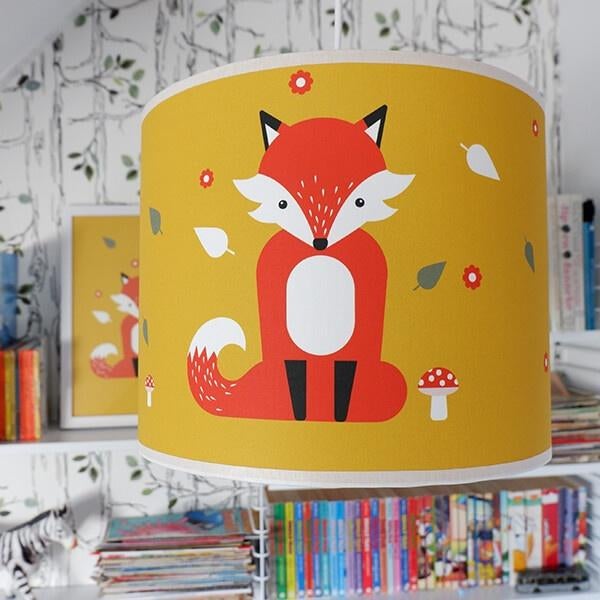 Hanglamp Kinderlamp Lamp Vos Okergeel ANNIdesign, Kinderen en Baby's, Kinderkamer | Inrichting en Decoratie, Info@annidesign.nl