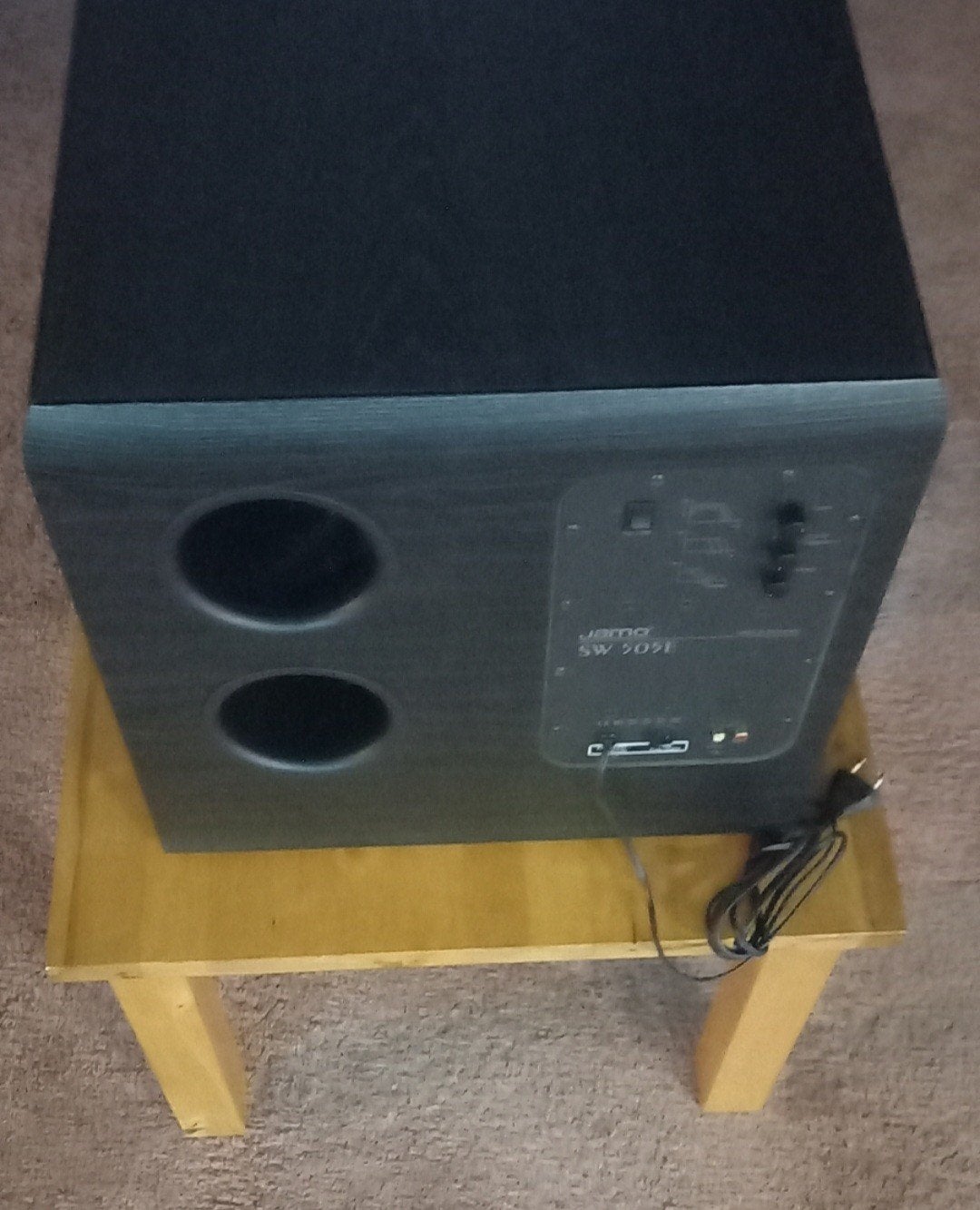 Actieve subwoofer, Ophalen of Verzenden, Subwoofer, Jamo