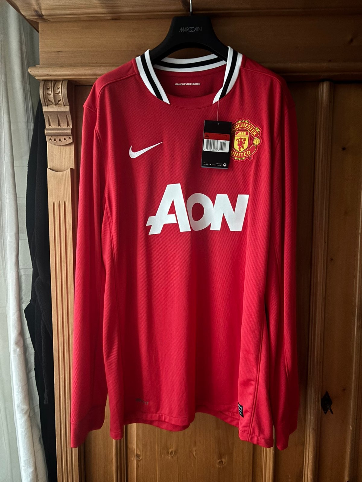 Mamchester ukited nike home kit longsleeve bnwt L, Ophalen of Verzenden, Nieuw, Shirt