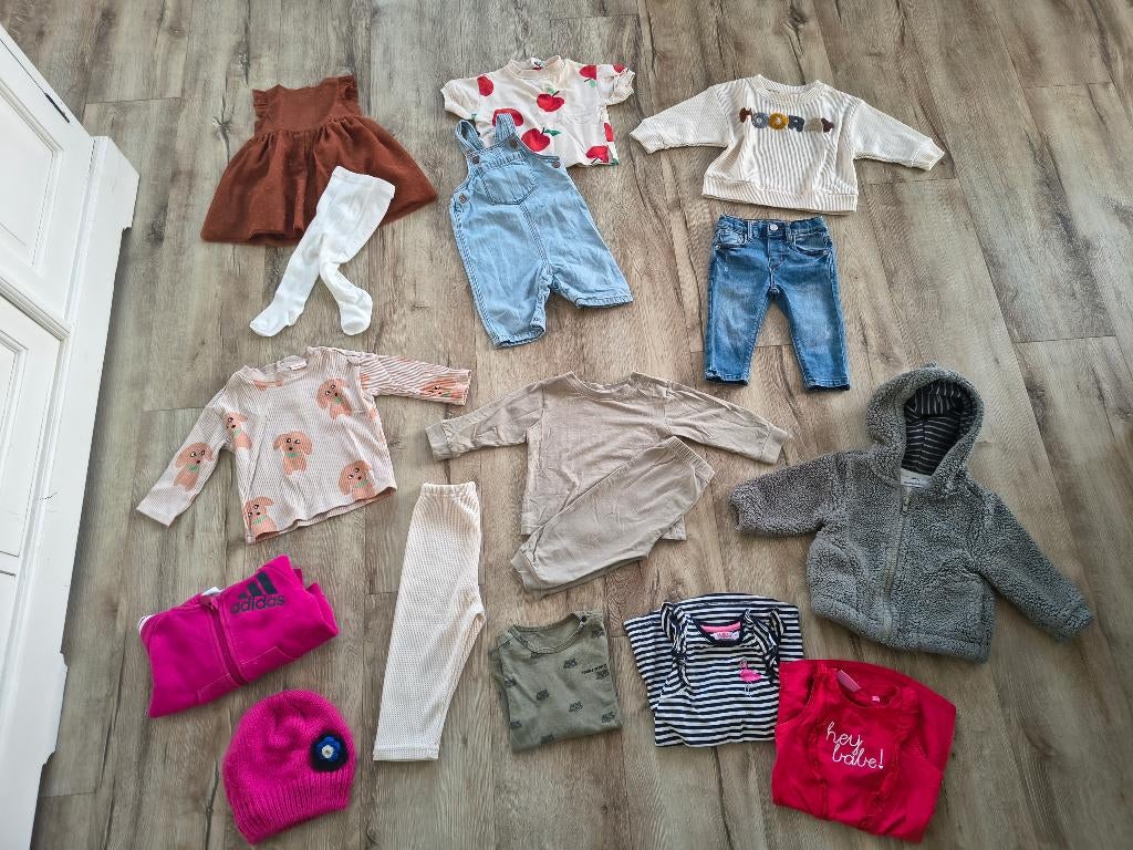 Prachtig, compleet pakket winterkleding meisje, maat 68/74., Onb, Ophalen of Verzenden, Maat 68, Onb
