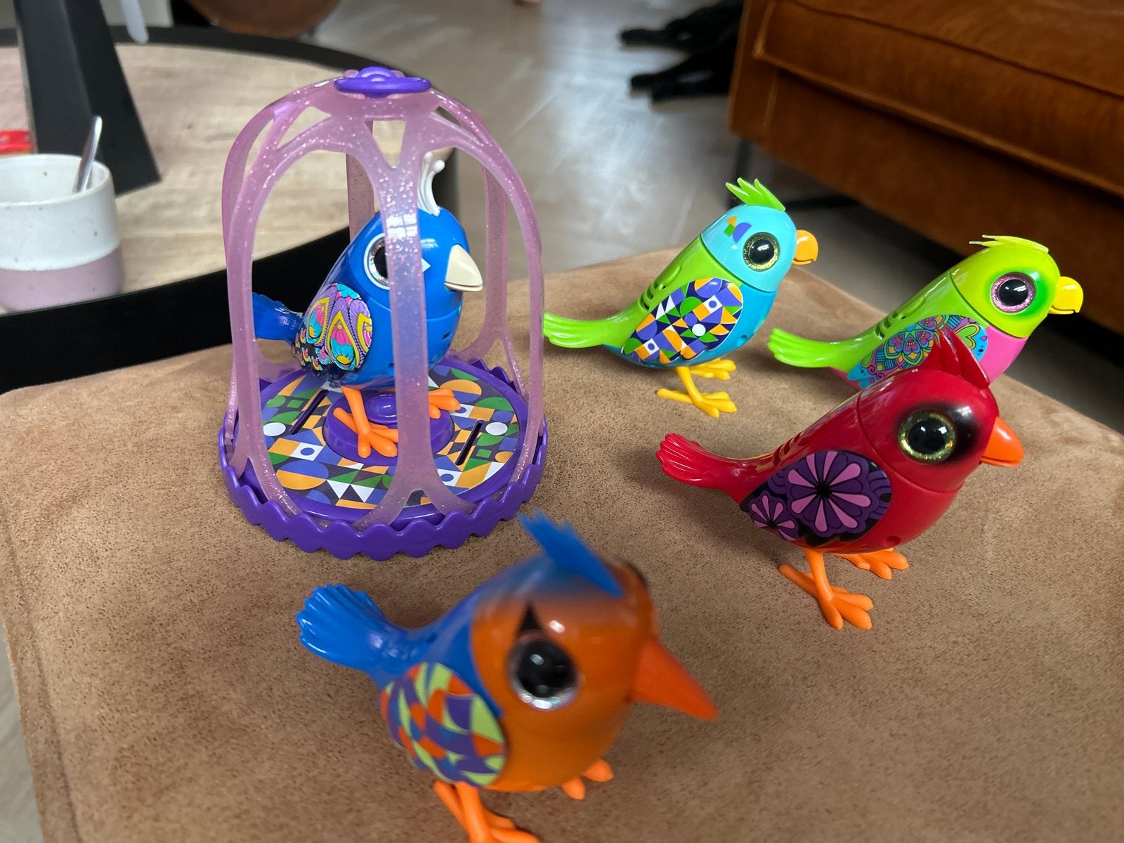 Little Live Pets vogels met kooi, Ophalen, Gebruikt, Jongen of Meisje