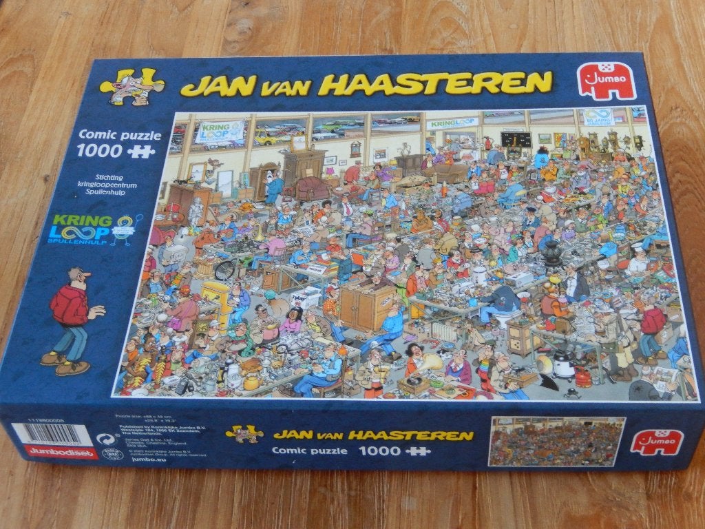 Jan van Haasteren puzzel 1000 stukjes, Kringloop spullenhulp, Ophalen of Verzenden, Zo goed als nieuw