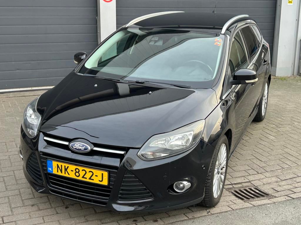 Ford Focus 1.6 Ecoboost 182pk Wagon, Recent groot onderhoud, Auto's, 1596 cc, 1258 kg, Zwart, 4 cilinders