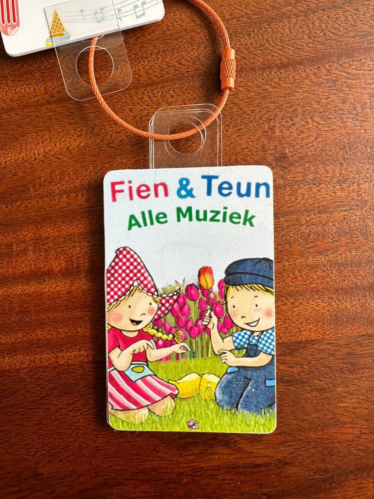 Zelfgemaakte Yoto-kaart Fien & Teun muziek, Ophalen of Verzenden