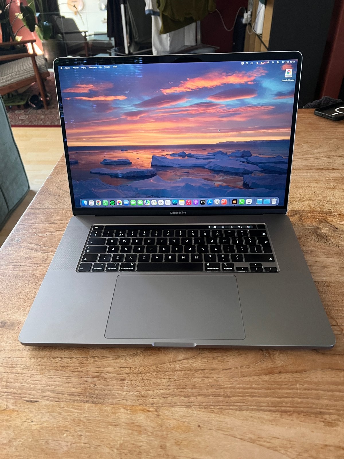 Macbook pro i7 - 16gb RAM - 16 inch - 500gb SSD (2019), MacBook Pro, 2 tot 3 Ghz, Ophalen of Verzenden, Zo goed als nieuw