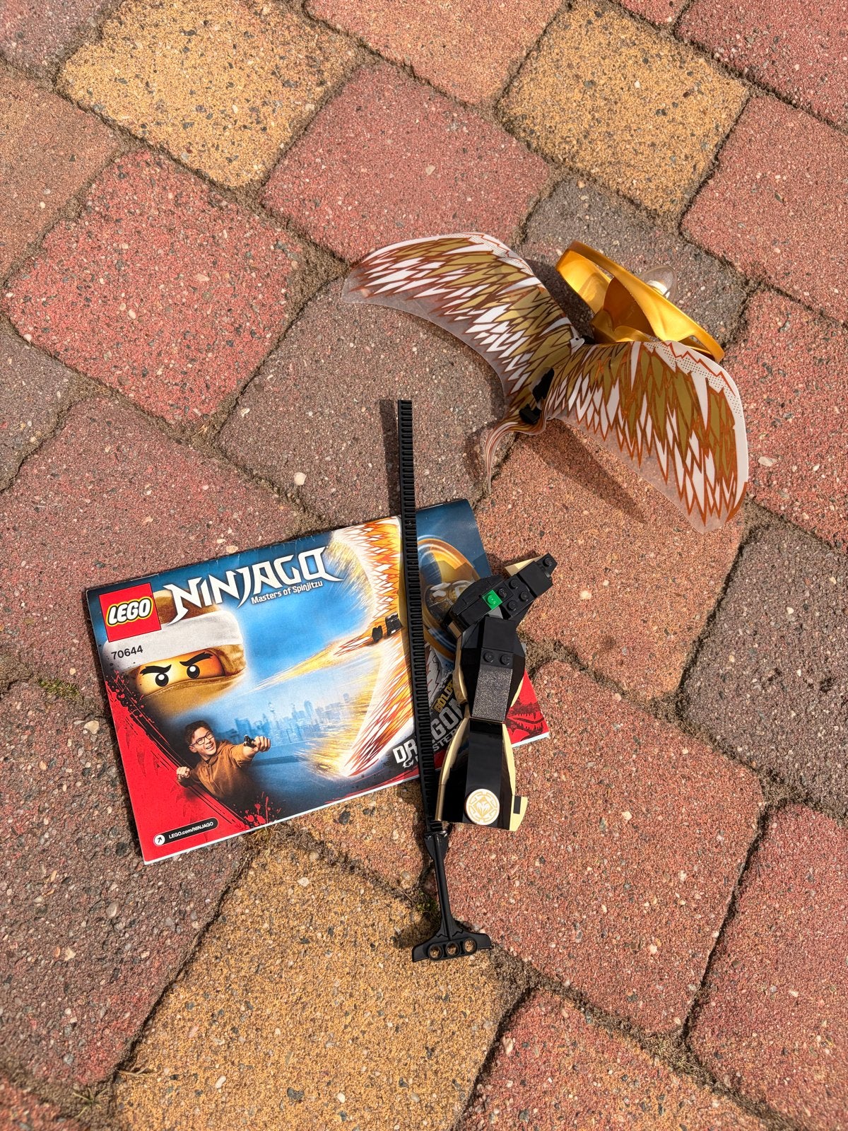Lego Ninjago Masters of Spinjitzu - Gouden Draak, Ophalen, Zo goed als nieuw, Overige merken