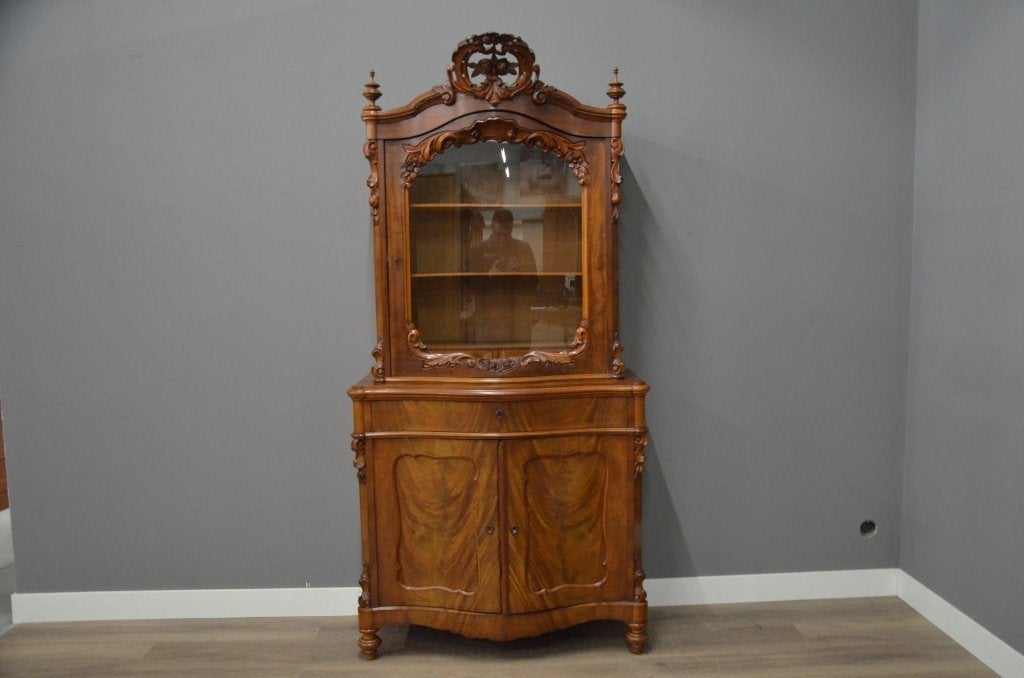 Mahonie bonheur 19e eeuws, Antiek en Kunst, Ophalen of Verzenden