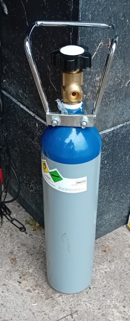 Lege gasfles., Caravans en Kamperen, Kampeeraccessoires, Ophalen of Verzenden, Gebruikt