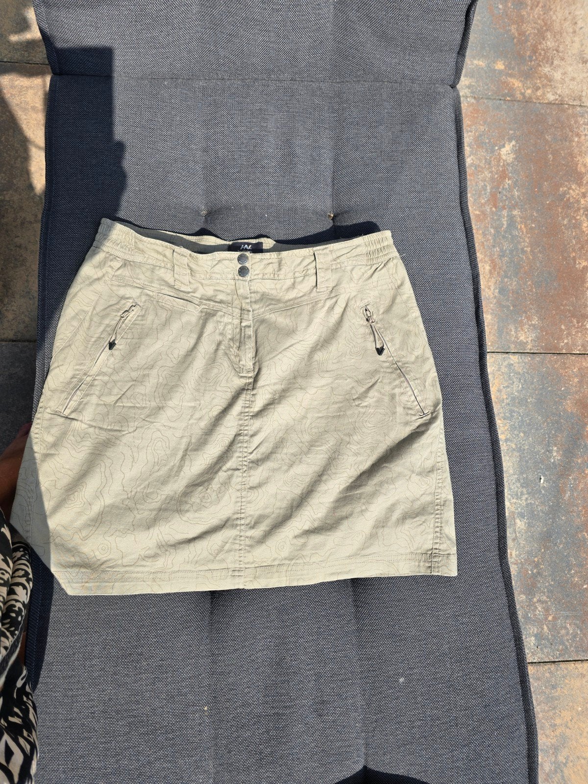 Anwb human nature zgan damesskort rok broekje  mt M 38, Maat 38/40 (M), Beige, Overige typen, Ophalen of Verzenden