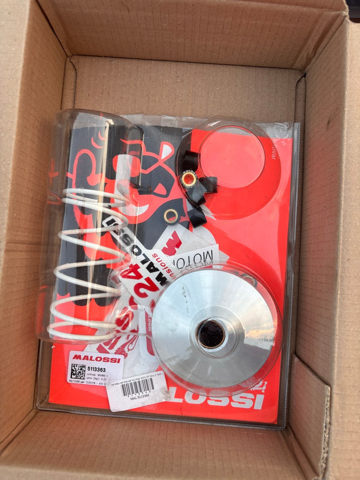 Nieuwe Malossi Multivar Variateur Complete Set 2t, Ophalen, Nieuw, Overige typen