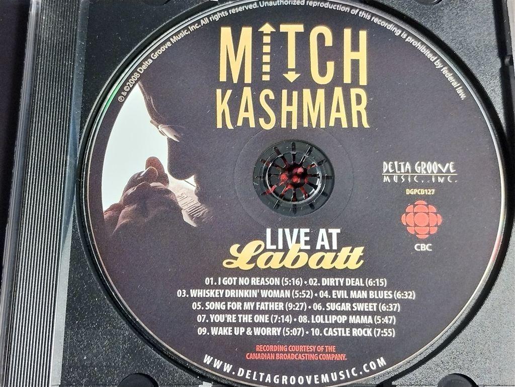 Mitch Kashmar ‎- Live At Labatt, Ophalen of Verzenden, Zo goed als nieuw, Jazz