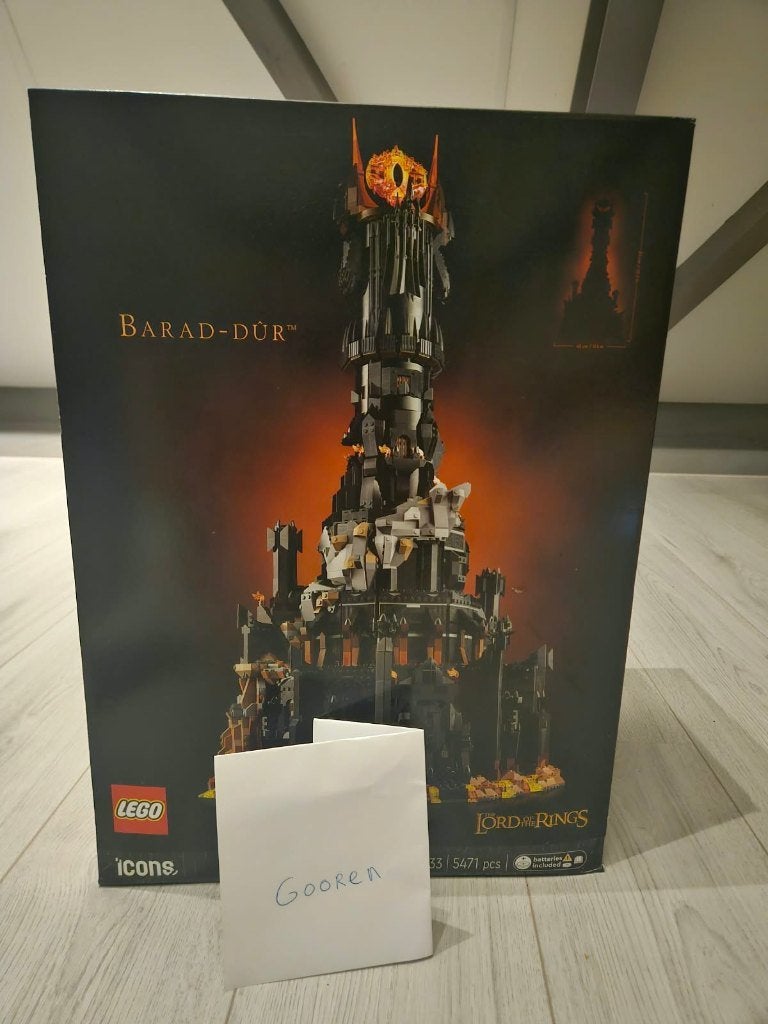 Lego The Lord of the Rings: Barad-dûr, Kinderen en Baby's, Speelgoed | Duplo en Lego, Ophalen, Lego, Nieuw, Icons